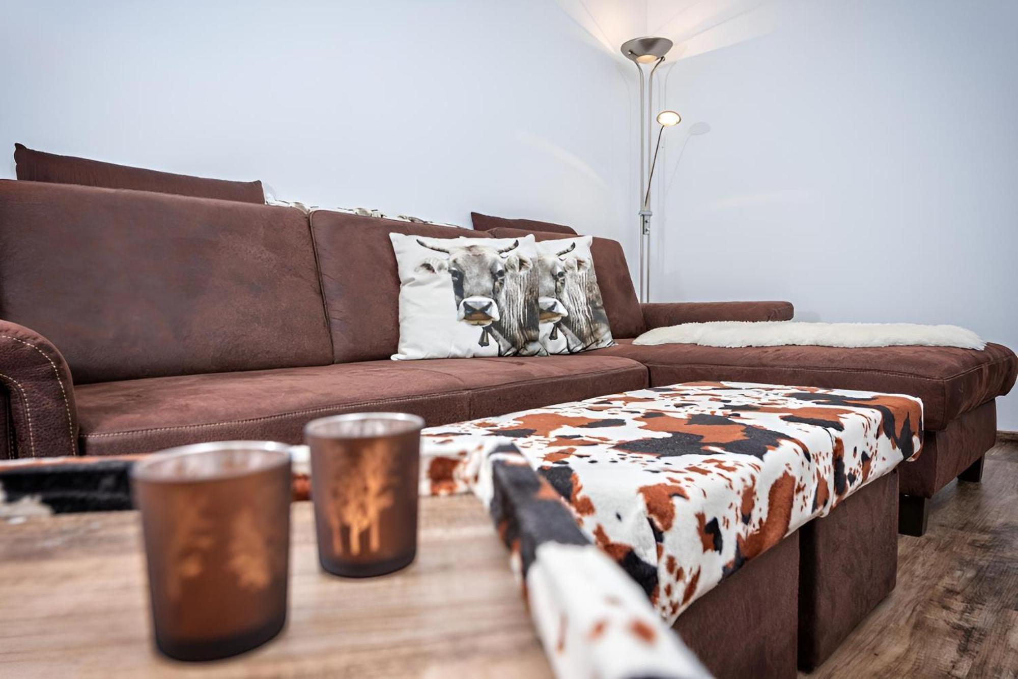 Kuh'Les Hideaway Steibis 3-Zimmer Ferienwohnung 55 M² Oberstaufen Luaran gambar